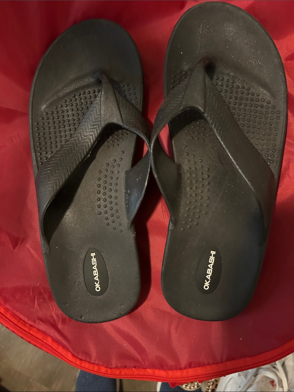 Okabashi Black Women's Flip Flops